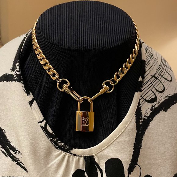 Louis Vuitton Jewelry - Louis Vuitton Lock Necklace